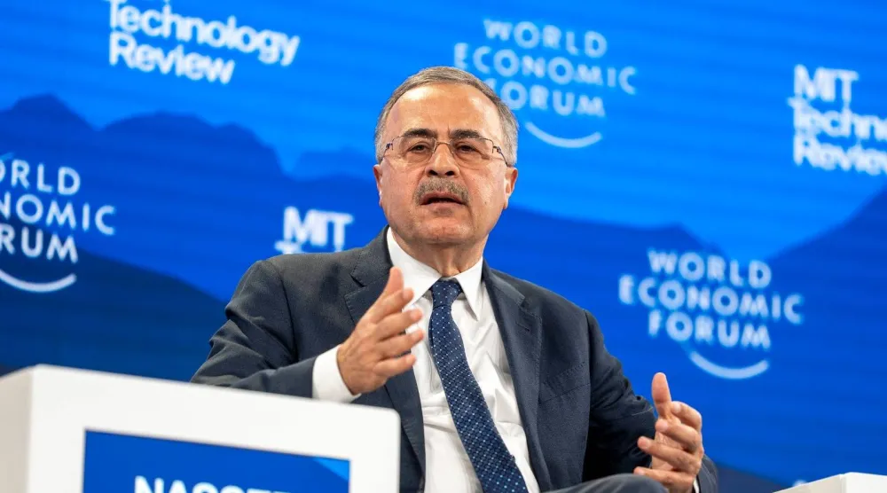 الرئيس التنفيذي لـ«أرامكو السعودية» المهندس أمين الناصر (المنتدى الاقتصادي العالمي)