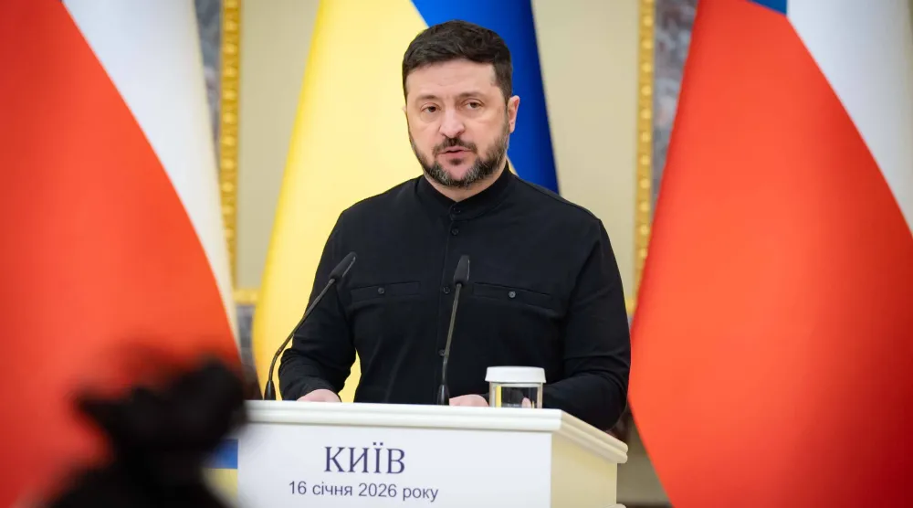 الرئيس الأوكراني فولوديمير زيلينسكي (د.ب.أ)