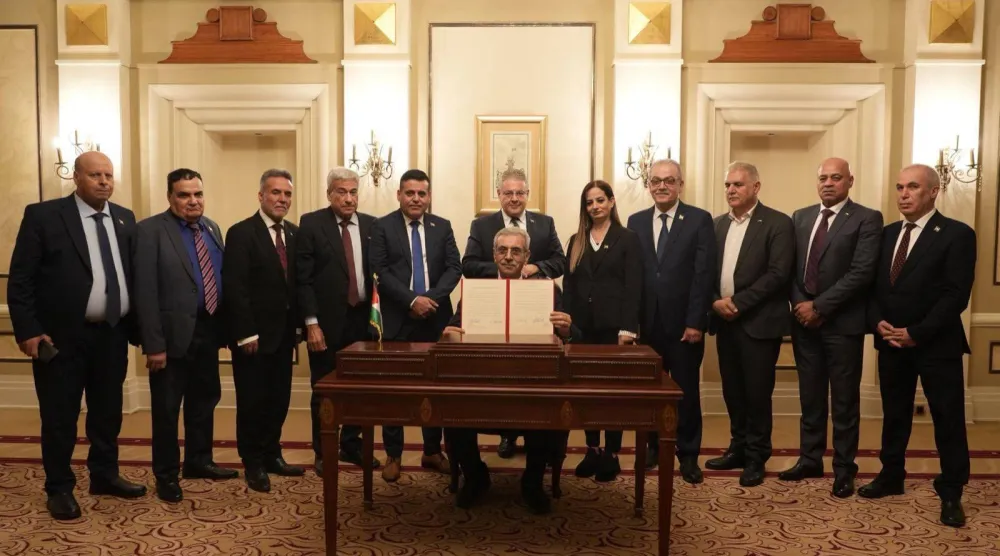 اجتماع للجنة إدارة غزة في القاهرة (هيئة الاستعلامات المصرية)