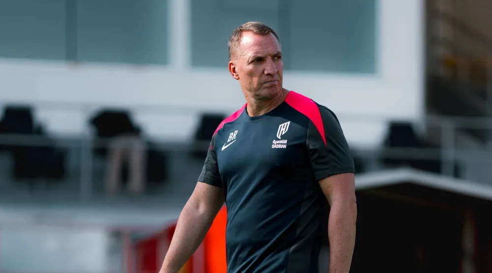 الآيرلندي بريندان رودجرز مدرب فريق القادسية (نادي القادسية)