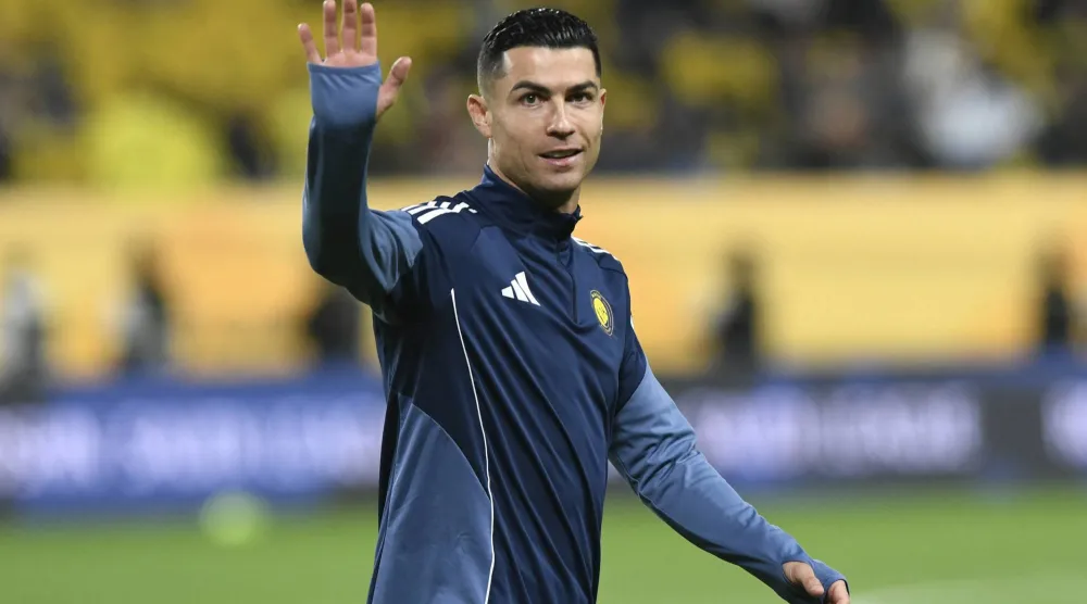 النجم البرتغالي كريستيانو رونالدو (رويترز) 