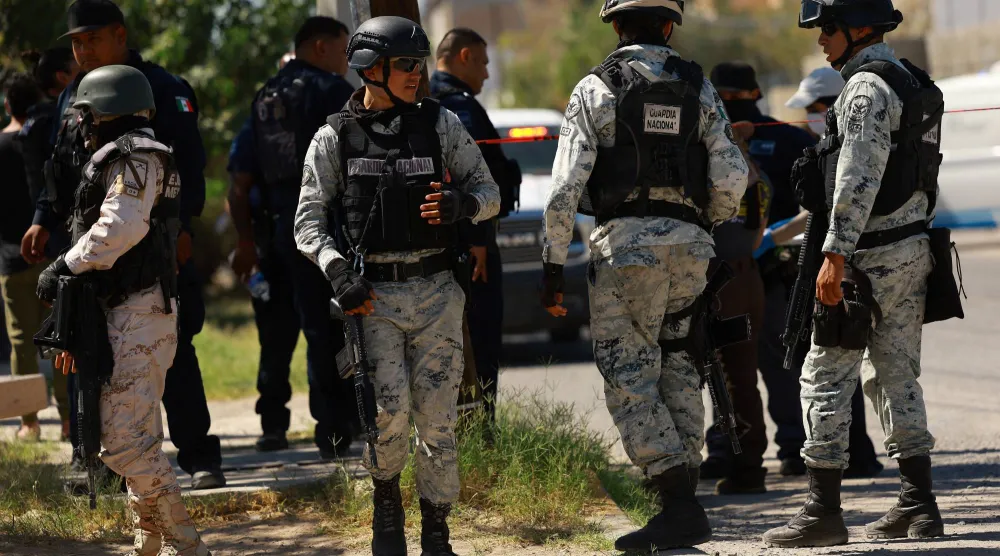 عناصر من الحرس الوطني المكسيكي (رويترز - أرشيفية)