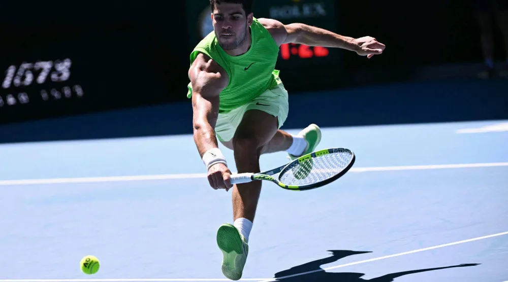 كارلوس ألكاراس (أ.ف.ب)