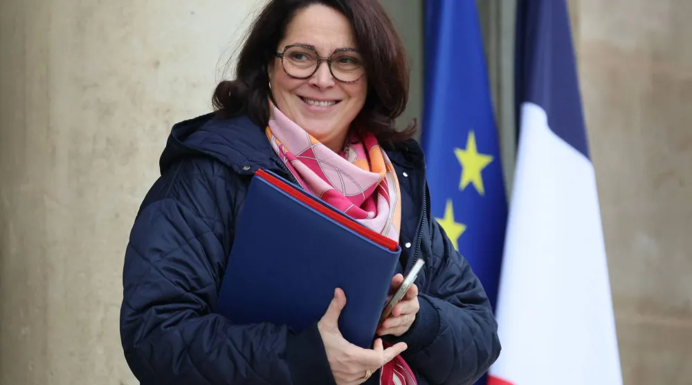 وزيرة الرياضة الفرنسية مارينا فيراري (أ.ف.ب)