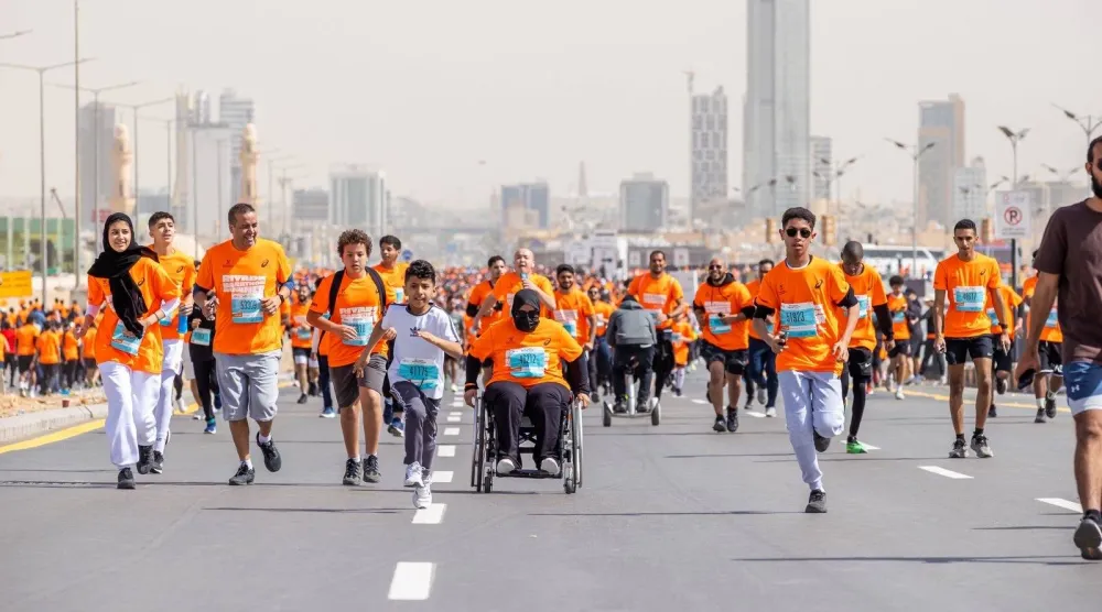 الماراثون يشمل أربع فئات رئيسة 5 كم و10 و21 و42 (اتحاد الرياضة للجميع)