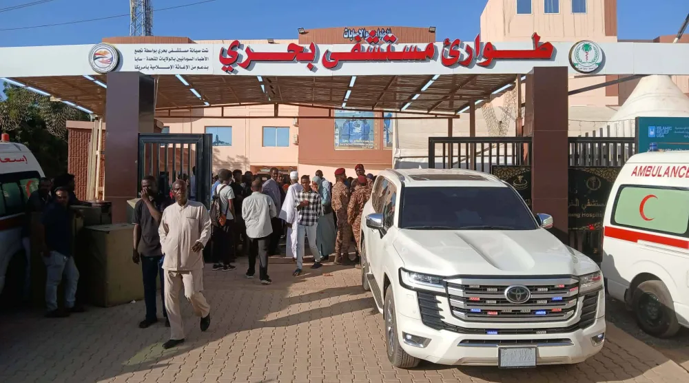 واجهة الطوارئ بمستشفى الخرطوم بحري (الشرق الأوسط)