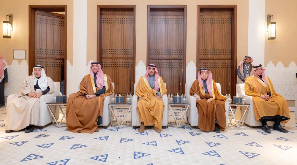 الوزير سلمان الدوسري لدى رعايته حفل توقيع اتفاقيات شراكة في الرياض الأربعاء (وزارة الإعلام)