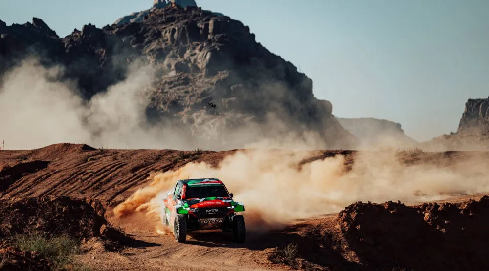 تضاريس متنوعة في نسخة رالي حائل 2026 (الشرق الأوسط)