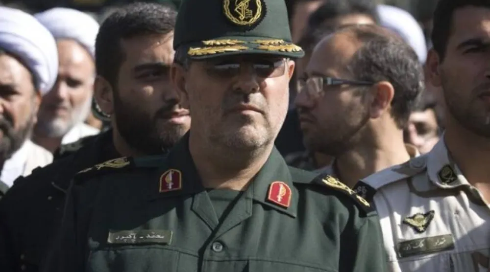 قائد «الحرس الثوري» الإيراني محمد باكبور (أرشيفية - رويترز)