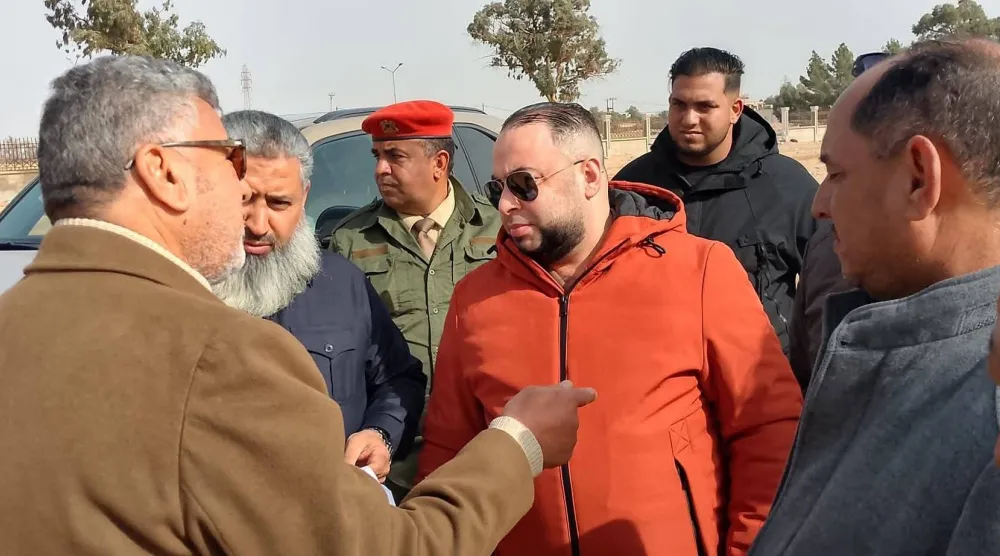 الضاوي آمر «الكتيبة 55 مشاة» المتعاونة مع «الوحدة» في طرابلس (صفحته على «فيسبوك»)