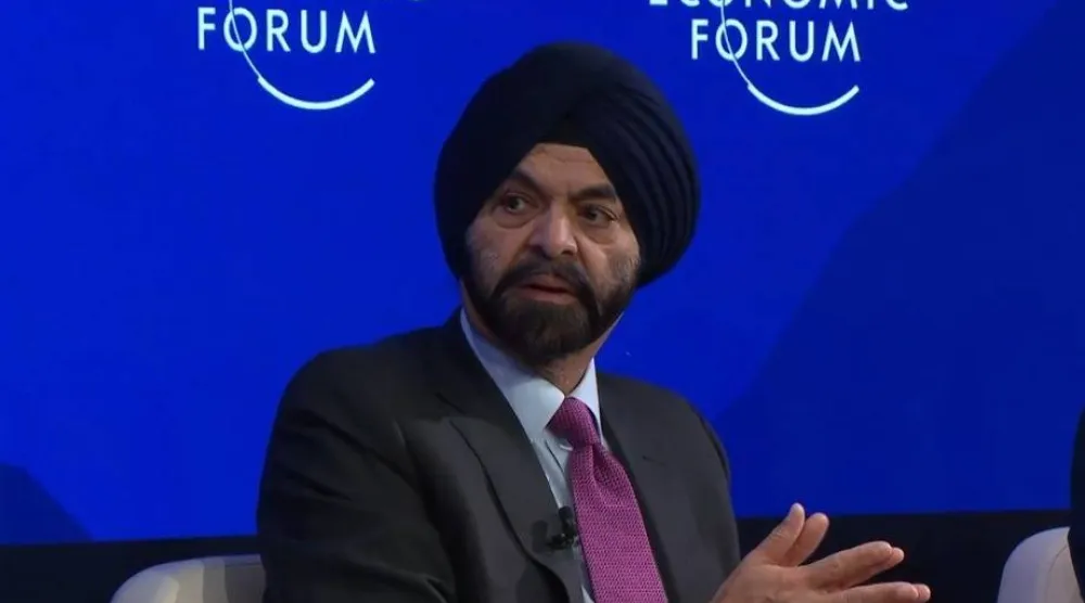 رئيس البنك الدولي يتحدث في جلسة خاصة بالاقتصاد السعودي في دافوس (الشرق الأوسط) 