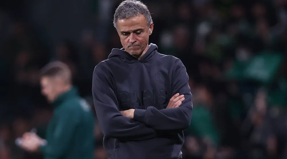 لويس إنريكي (رويترز)