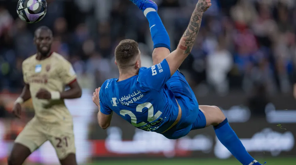 سافيتش افتتح أهداف الهلال بأفضل طريقة ممكنة (دوري روشن)