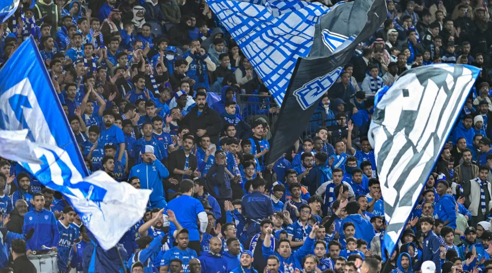 جماهير هلالية تساند فريقها أمام الفيحاء (دوري روشن)