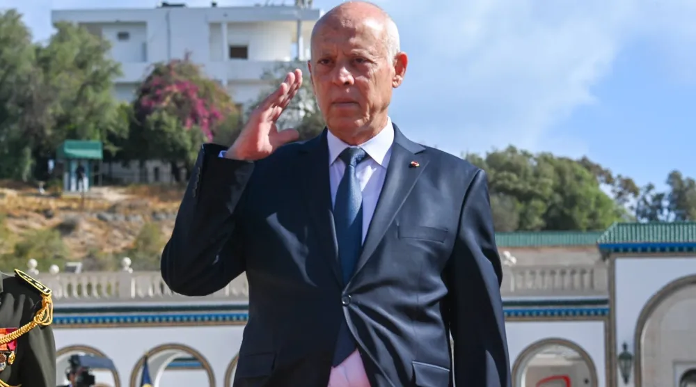 الرئيس التونسي قيس سعيد (الرئاسة)