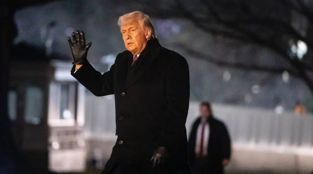 ترمب في البيت الأبيض يوم 22 يناير 2026 (إ.ب.أ)