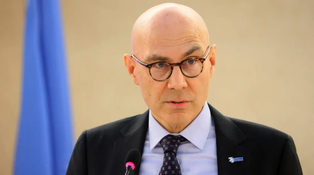 مفوض الأمم المتحدة السامي لحقوق الإنسان فولكر تورك (رويترز)