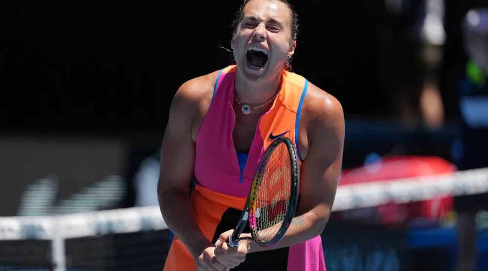 أرينا سابالينكا المصنفة الأولى عالمياً (أ.ب)