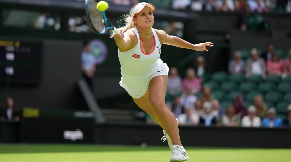 لاعبة التنس الكرواتية يانا فيت (أ.ب)