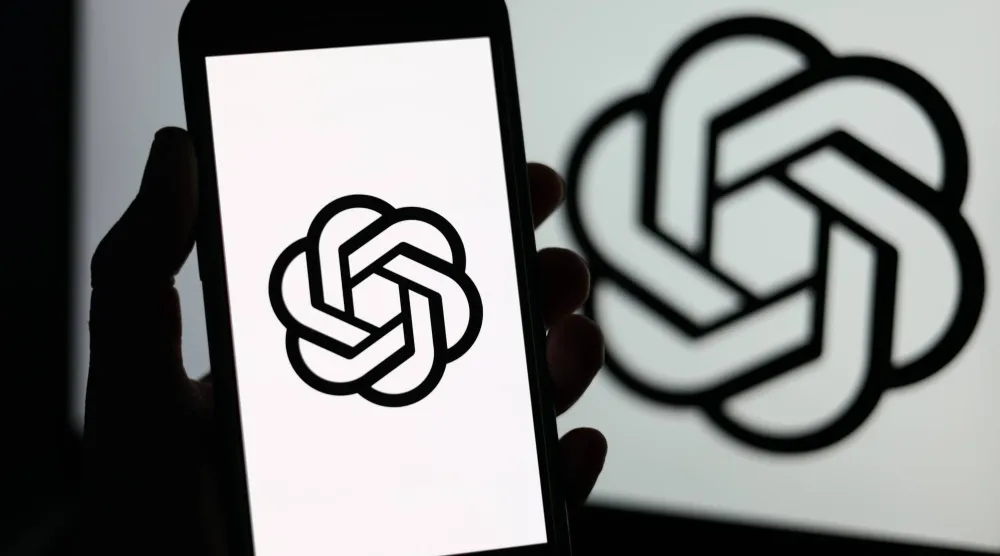 شعار تطبيق «تشات جي بي تي» (إ.ب.أ)