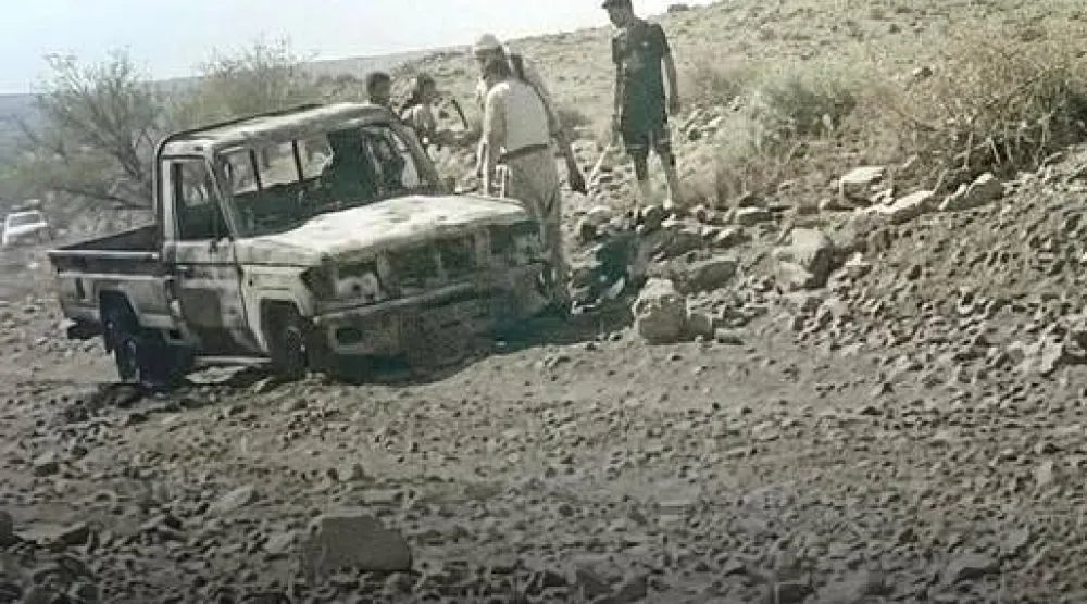 كمين قبَلي مسلح يقتل ويصيب عناصر حوثيين في عمران (فيسبوك)