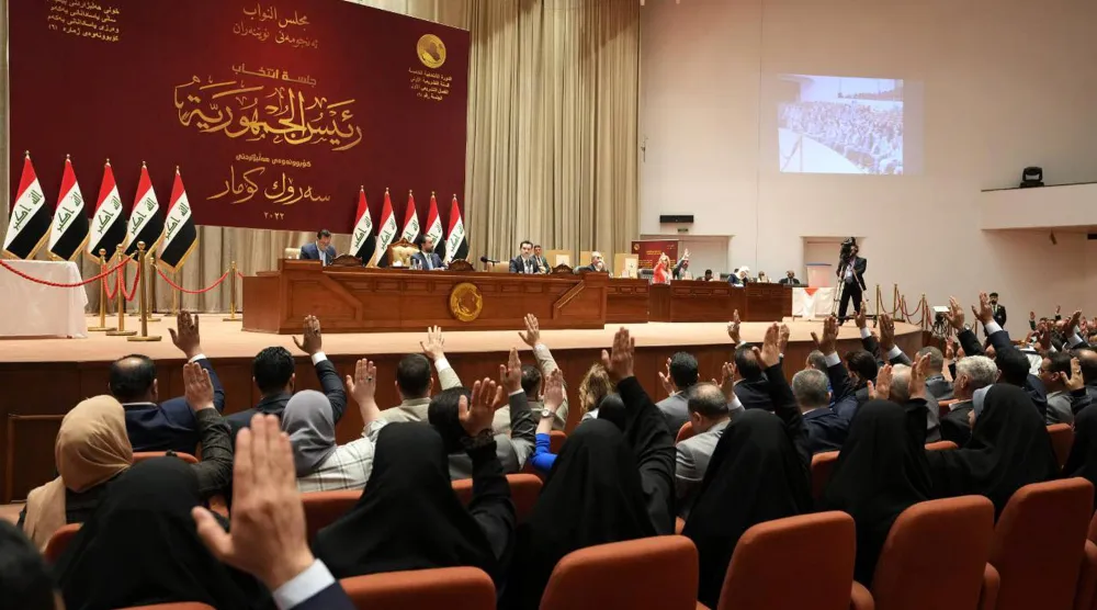 إحدى جلسات البرلمان العراقي (إ.ب.أ)