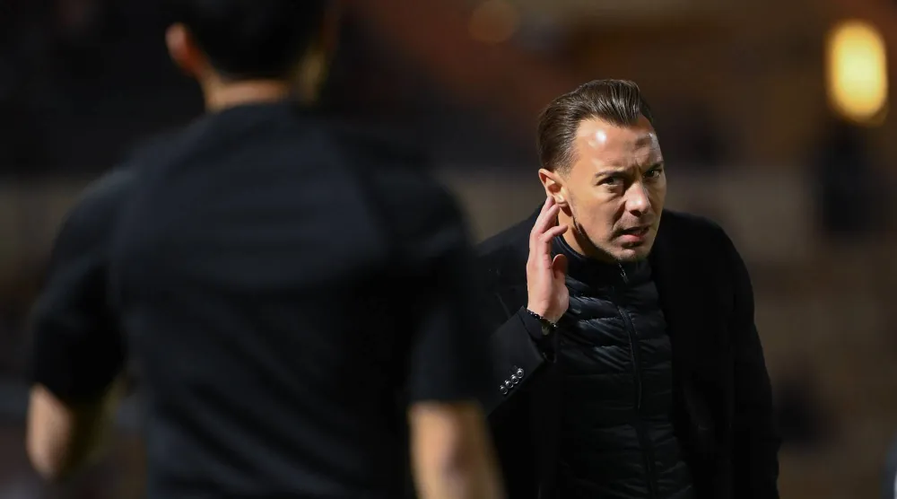 يايسله خلال مباراة الأهلي أمام نيوم (تصوير: علي خمج)