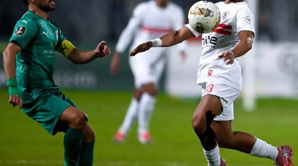 التعادل حسم قمة الزمالك والمصري في الكونفدرالية (نادي الزمالك)