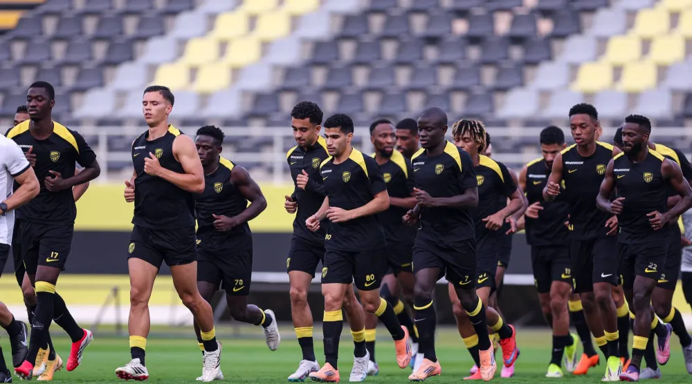 لاعبو الاتحاد يأملون في العودة لسكة الانتصارات (نادي الاتحاد)