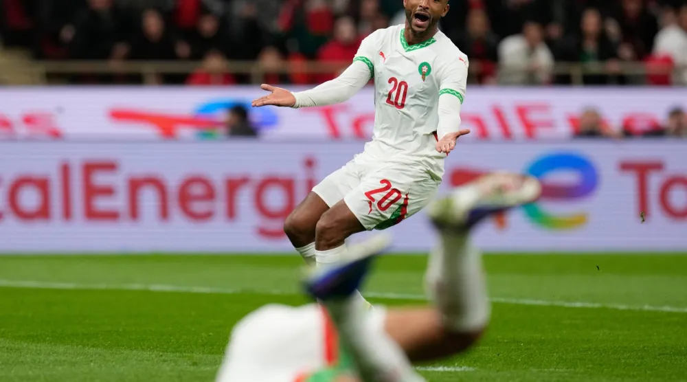 المهاجم المغربي أيوب الكعبي (أ.ب)