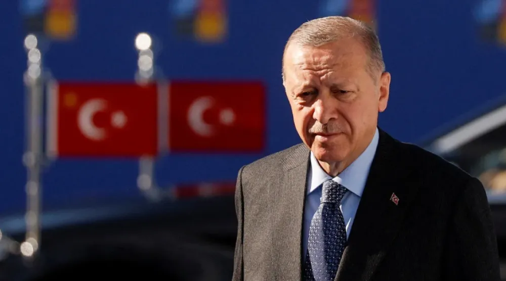 الرئيس التركي رجب طيب إردوغان (رويترز)