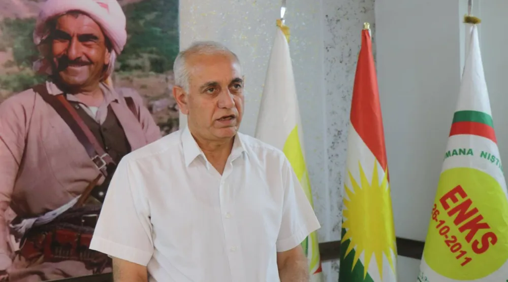 سليمان أوسو رئيس «المجلس الوطني الكردي» (الشرق الأوسط)