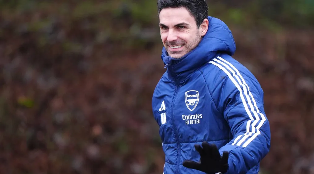 الإسباني ميكل أرتيتا مدرب آرسنال (د.ب.أ)