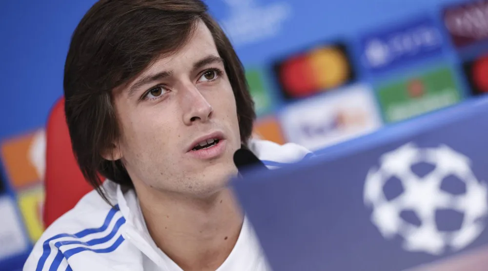 ألفارو كاريراس مدافع ريال مدريد (إ.ب.أ)