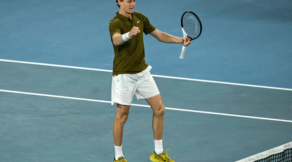 يانيك سينر (أ.ف.ب)