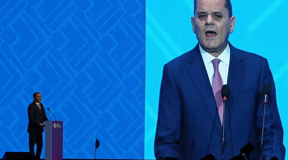 عبد الحميد الدبيبة رئيس حكومة الوحدة الوطنية (أ.ف.ب)