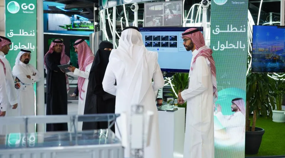 إحدى مشاركات «غو للاتصالات» في معرض اتصالات متخصص (الشرق الأوسط)