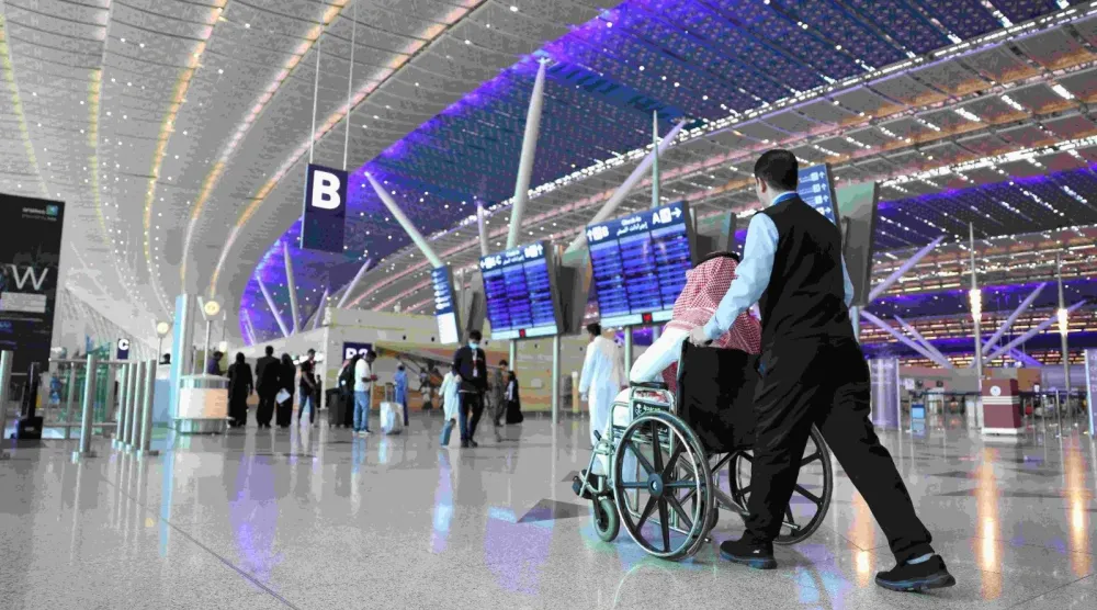 مطار الملك عبد العزيز الدولي في جدة (الشرق الأوسط)