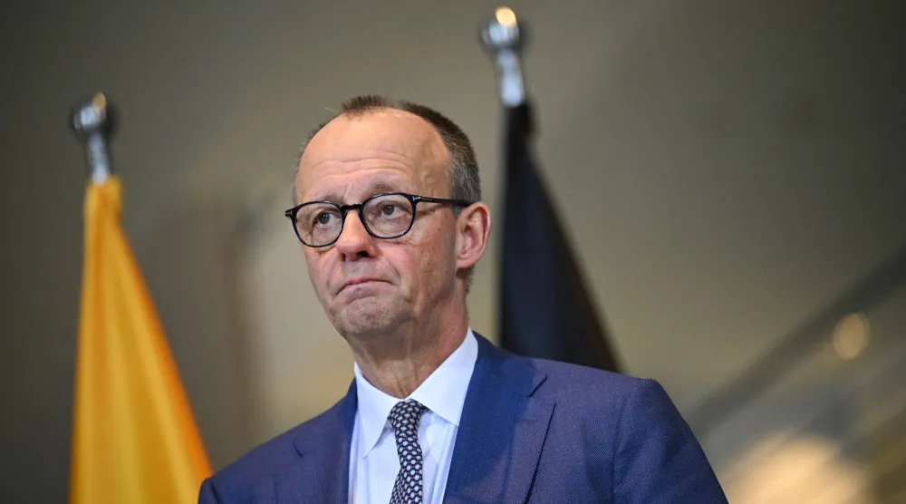 المستشار الألماني فريدريش ميرتس (رويترز)