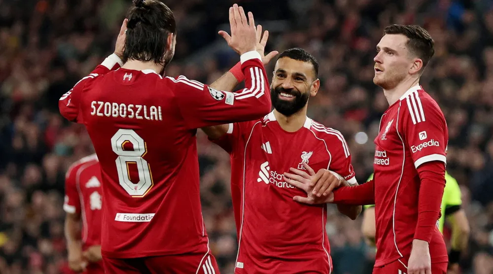 ليفربول أنهى دور المجموعة بين الكبار رفقة 4 أندية إنجليزية أخرى (رويترز)