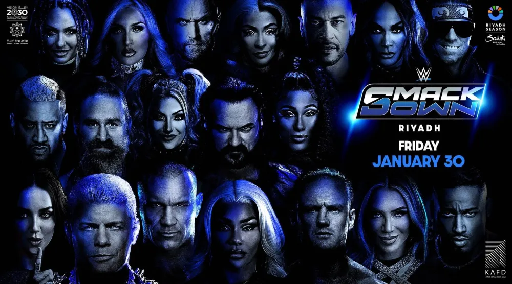 عرض المصارعة الحرة «سماك داون» سيقام الجمعة في الرياض (الشرق الأوسط)