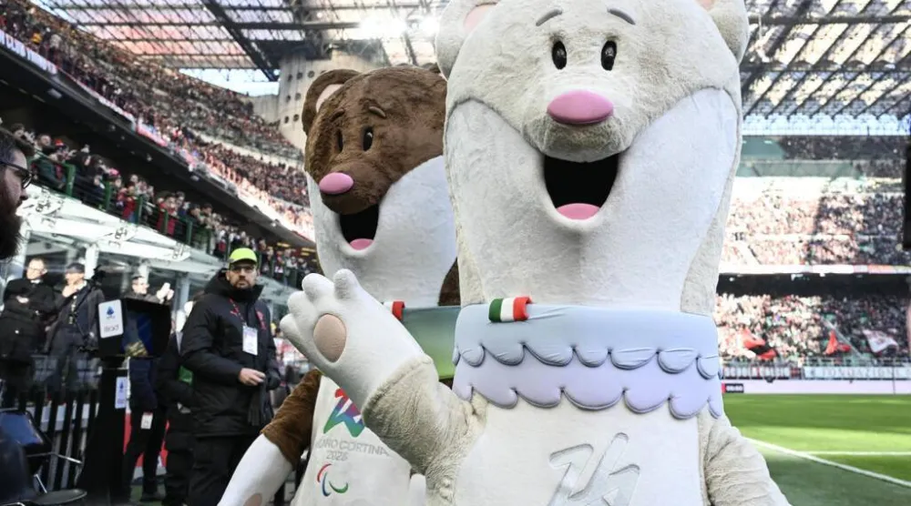 The ermine and stoat mascots of the 2026 Olympic Games are everywhere, but their real-life counterparts risk dwindling in the wild. Piero CRUCIATTI / AFP
