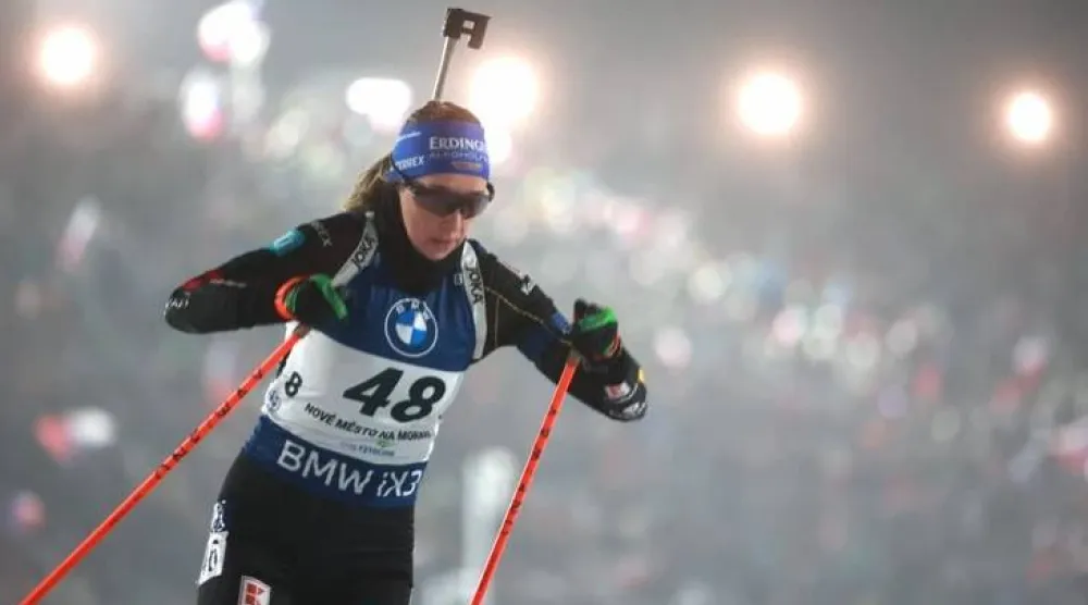 الألمانية فرنزيسكا برويس (رويترز)