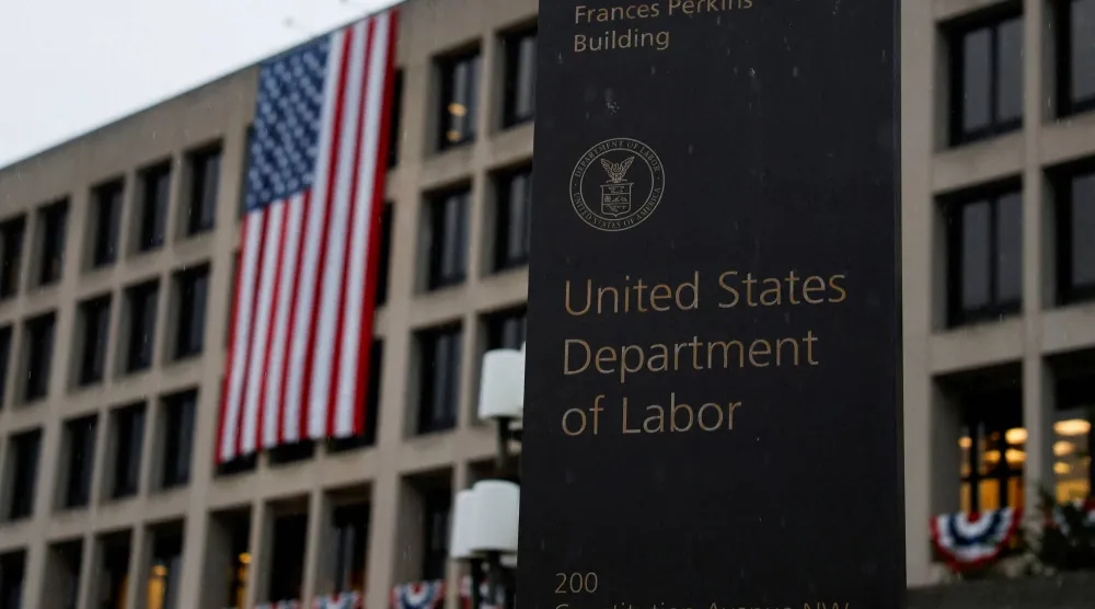 مقر وزارة العمل الأميركية في واشنطن العاصمة (رويترز)
