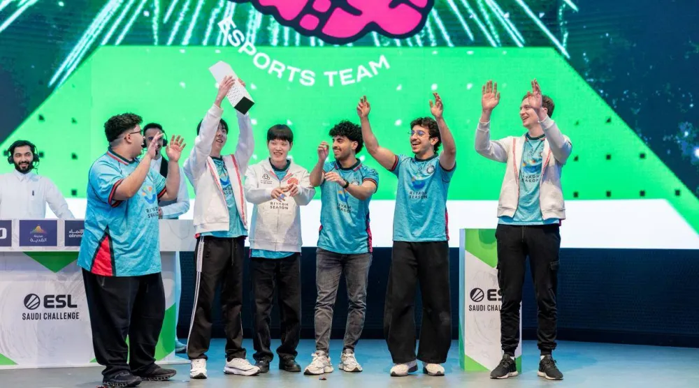 فريق «تويستد مايندز» بطلاً لنهائيات تحدي «إي إس إل» السعودي 2026 (الشرق الأوسط)