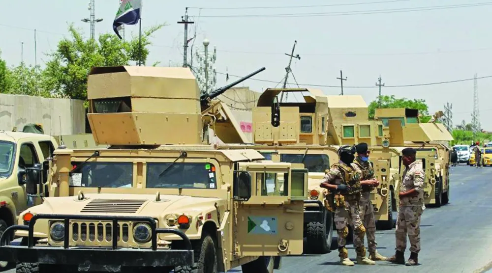 قوة من الجيش العراقي (أرشيفية - إعلام وزارة الدفاع)