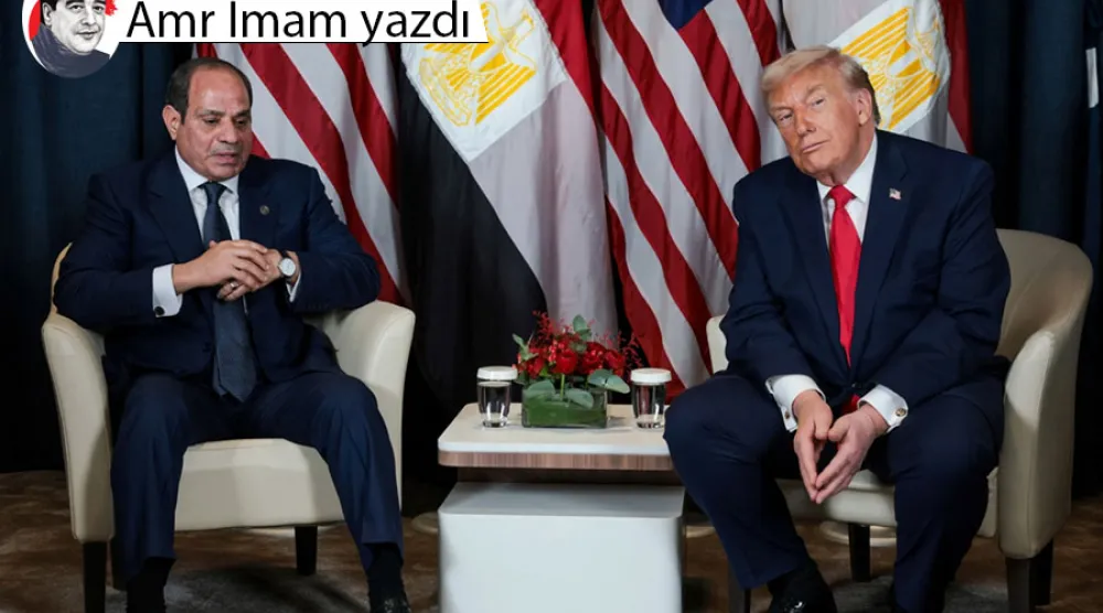 ABD Başkanı Donald Trump, Dünya Ekonomik Forumu sırasında Mısır Cumhurbaşkanı Abdulfettah es-Sisi ile görüştü (Reuters)