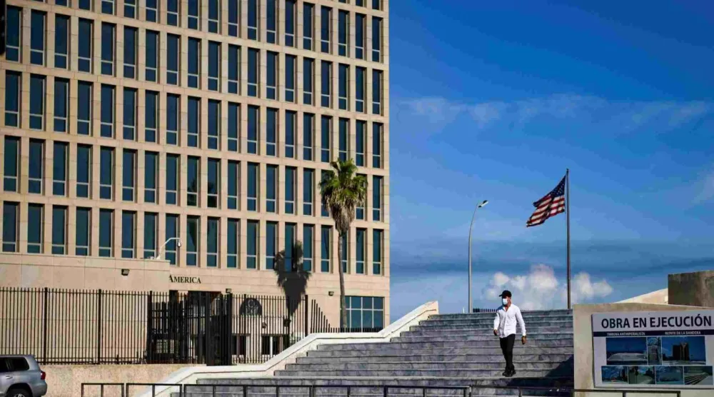 Havana sendromu ilk kez 2016'da Küba'daki ABD Büyükelçiliği'nde görülmüştü (AFP)