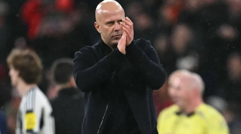 آرني سلوت (أ.ف.ب)