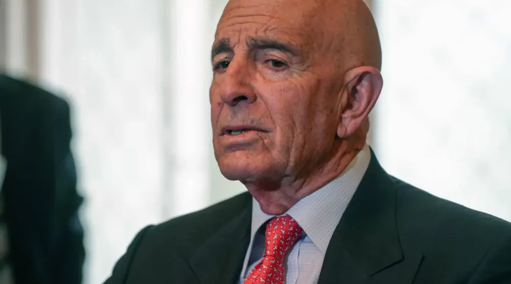 ABD'nin Suriye Büyükelçisi Tom Barrack (Arşiv- AFP)